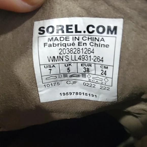 Sorel Wedge Boots  Size 7 - Picture 11 of 12